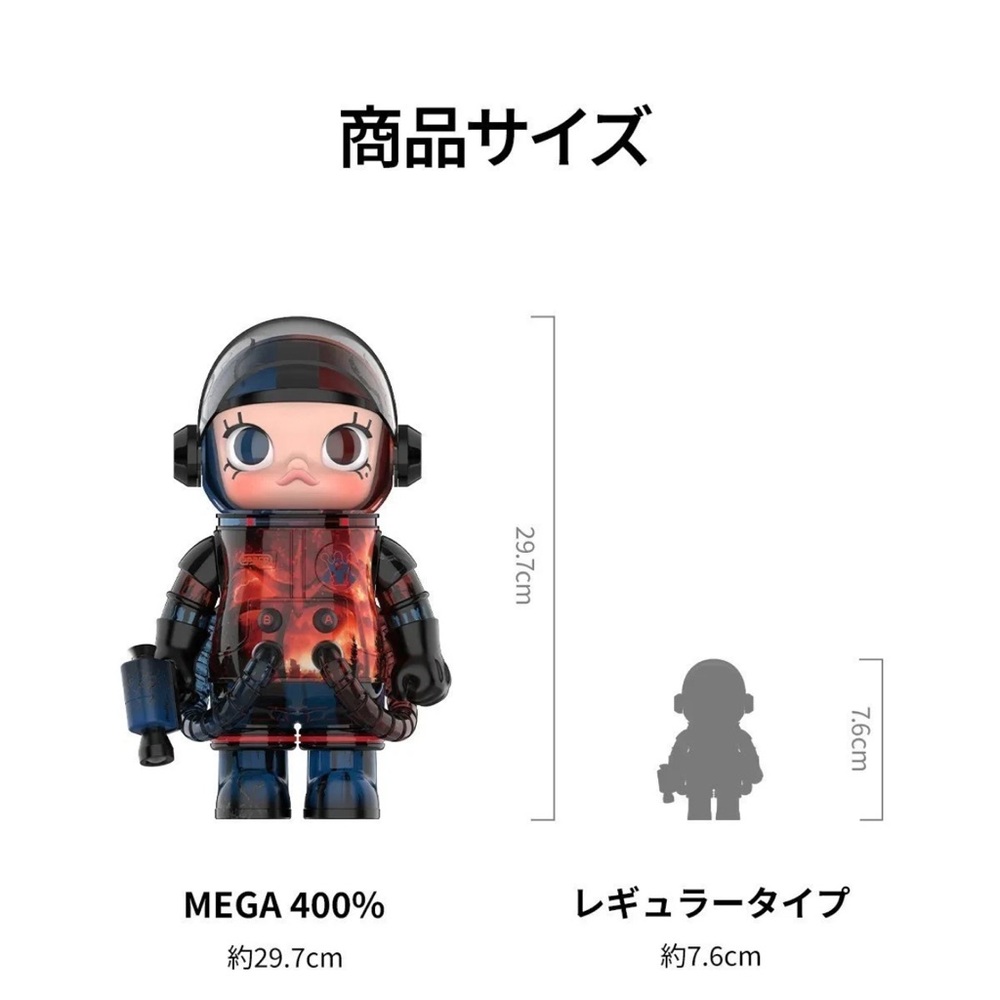 400% Mega Space Molly “Stranger Things”  open box. - Picture 4 of 5